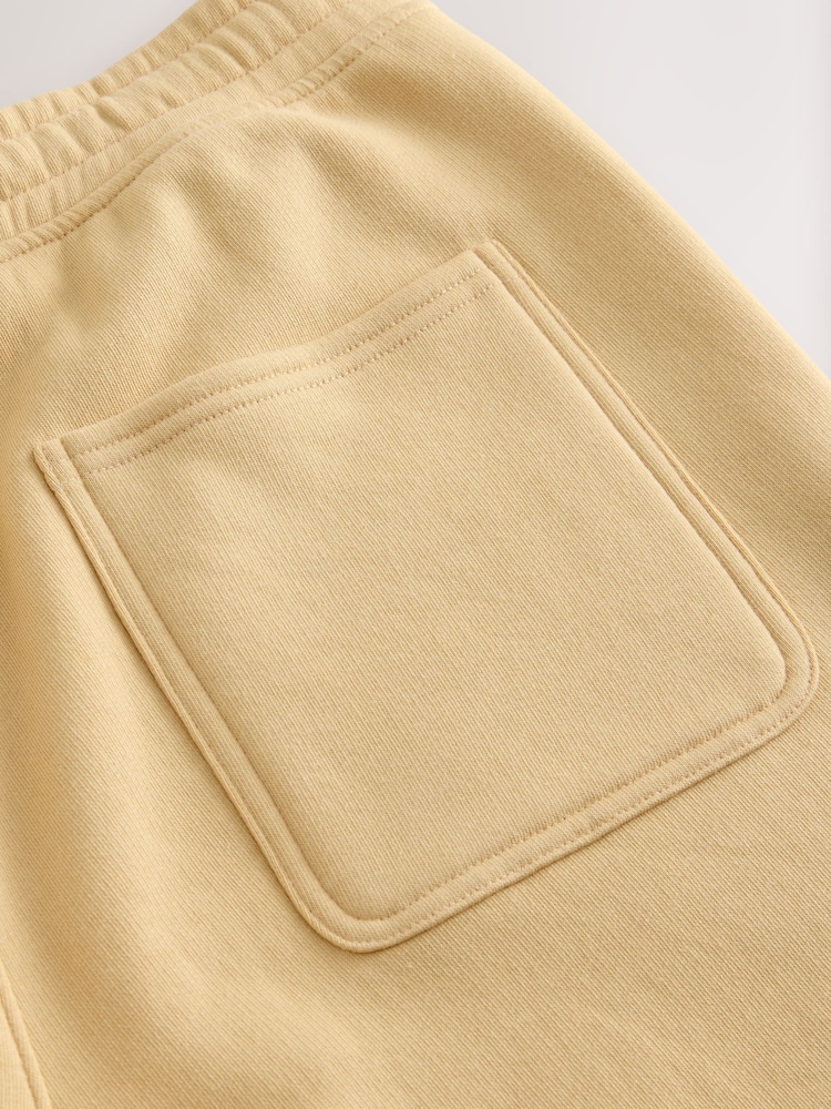 Amarelo de manteiga - Cotton Blend Brushed Jersey Shorts - Imagem 9 de 9