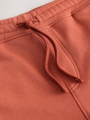 Orange Cotton Blend Brushed Jersey Shorts - Image 3 of 4