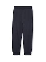 Kenzo Kids Blue Back Graphic Logo Tracksuit Hoodie & Joggers Set - Image 5 of 6