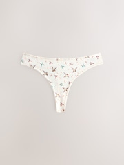 নীল/সাদা - সুতির রিচ Knickers 7 প্যাক - 10এর মধ্যে 2 ছবি