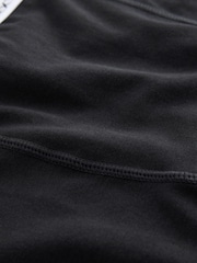 Black Boyshort Heavy Flow Full Briefs Cotton Period Knickers 4 Pack - Image 6 of 7