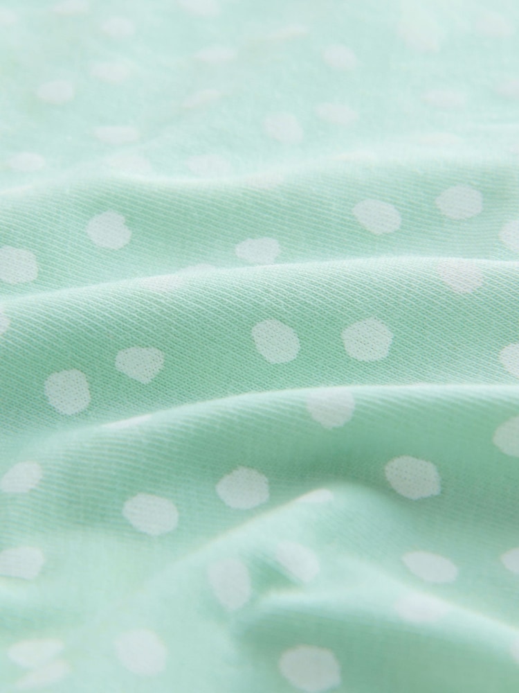 Blue/White Full Brief Cotton Rich Knickers 7 Pack - Image 10 of 10