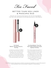 Too Faced Better Than Sex Liner and Mascara Duo Worth 51 - Image 2 of 2