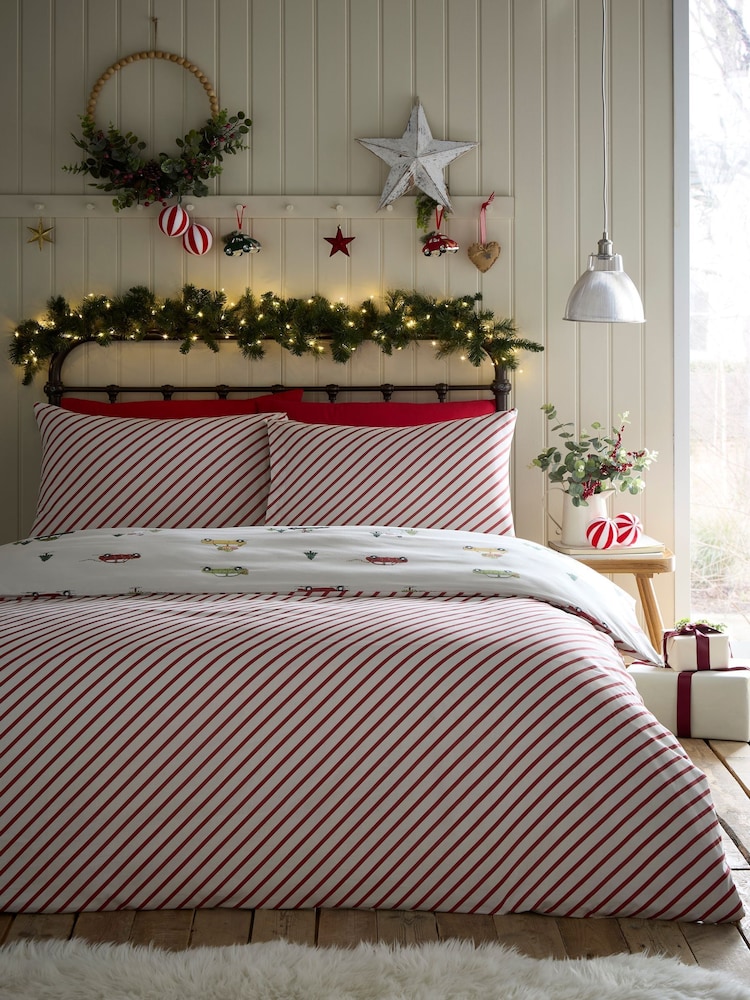 Fusion Multi Festive Cars Easycare Christmas Duvet Cover Set - Image 4 of 4 Fusion Multi Festive Cars Easycare Christmas Duvet Cover Set - Image 4 of 4