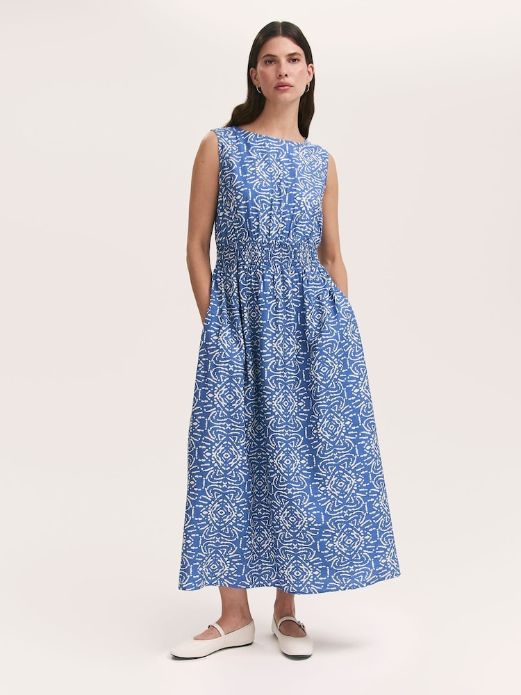 Finery Blue Willow Dress - Image 2 of 4