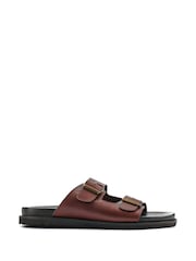 Jones Bootmaker Watton Leather Slip-On Mules - Image 2 of 6