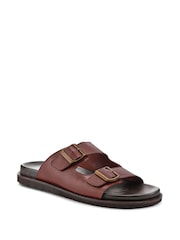 Jones Bootmaker Watton Leather Slip-On Mules - Image 3 of 6