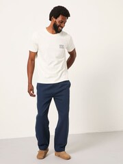 FatFace White Surf Scene Graphic Tshirt - Image 4 of 7