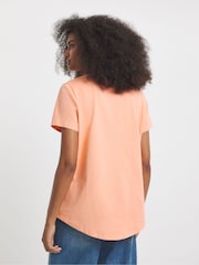 Simply Be White Curved Hem Longline T-Shirts 2 Pack - Image 3 of 5