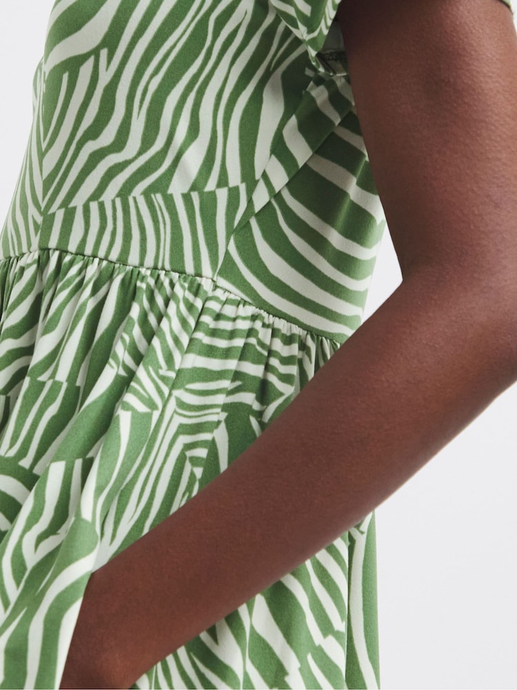 Simply Be Green Supersoft Pocket Midi Dress - Image 4 of 4 Simply Be Green Supersoft Pocket Midi Dress - Image 4 of 4