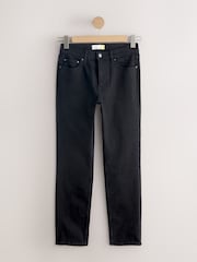 Black Slim Mid Rise Stretch Jeans - Image 6 of 8