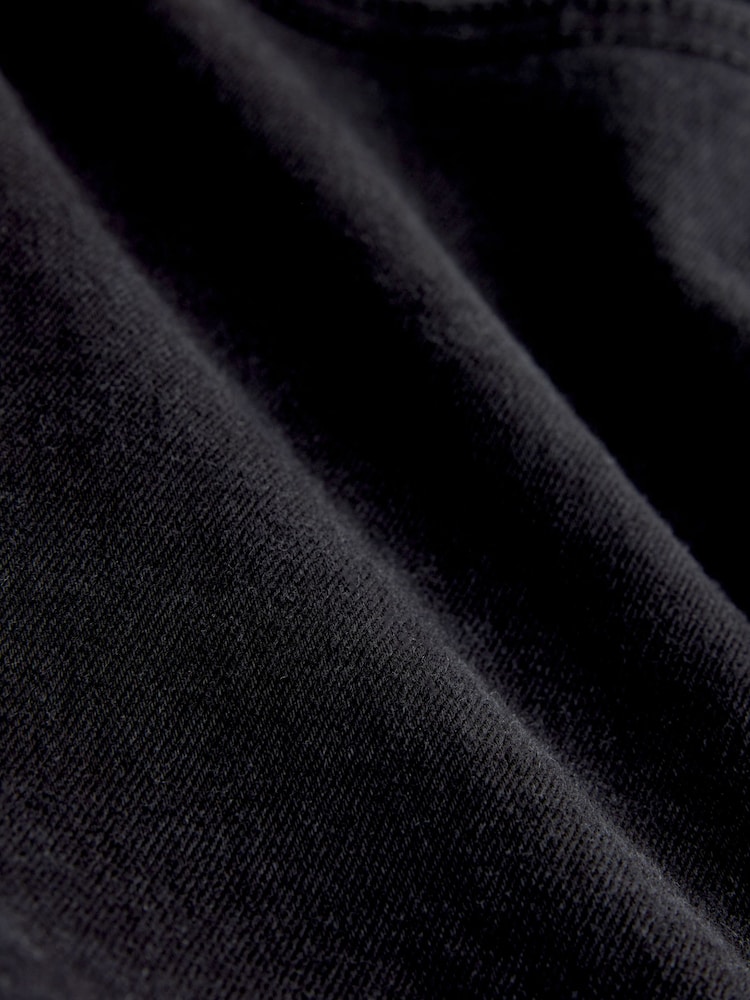 Black Slim Mid Rise Stretch Jeans - Image 8 of 8