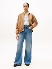 Tommy Hilfiger Высотные широкие джинсы - Изображение 3 из 5