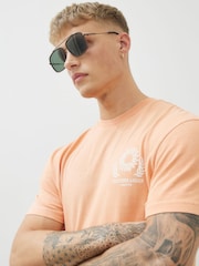 River Island Regular Fit Embroidered 100% Cotton T-Shirt - Slika 4 iz 4