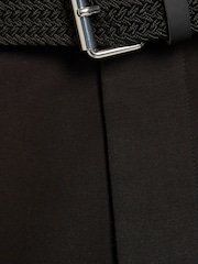 River Island Black Belted Core Decal Chino Shorts - Image 6 of 6
