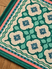 Washable Bright Tile Doormat - صورة 2 من 3