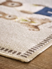 Natural Washable Bertie and Rosie Doormat - Image 3 of 4
