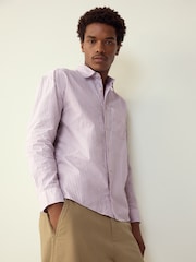Pink Stripe Oxford Long Sleeve Shirt - Image 3 of 8