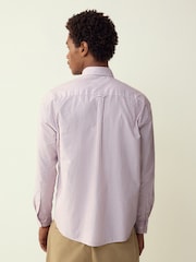 Pink Stripe Oxford Long Sleeve Shirt - Image 4 of 8