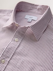 Pink Stripe Oxford Long Sleeve Shirt - Image 7 of 8