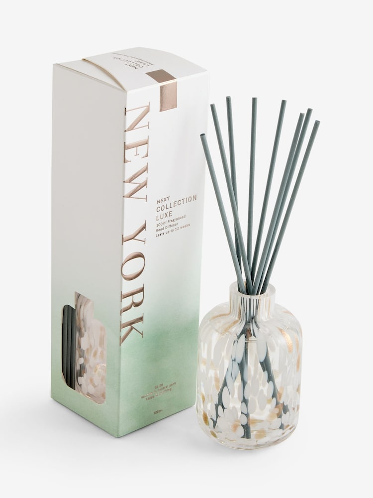 Collection Luxe New York Jasmine & Orange Blossom 100ml Confetti Diffuser - Image 3 of 3 Collection Luxe New York Jasmine & Orange Blossom 100ml Confetti Diffuser - Image 3 of 3