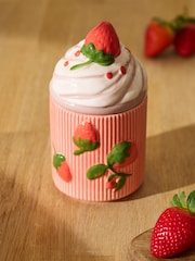 Strawberries & Cream Scented Jar Candle - Image 2 of 4