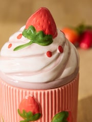 Strawberries & Cream Scented Jar Candle - Image 3 of 4