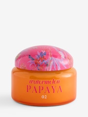 Watermelon Papaya Tropical Floral 1 Wick Candle - Image 3 of 3