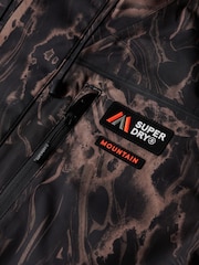 Superdry Green Camo  Ski Shell Coat - Image 3 of 3