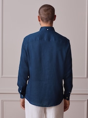 Jūras spēki - 100% Linen Signature Shirt - Attēls 3 no 7
