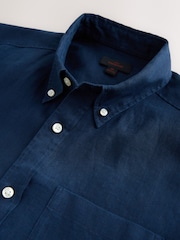 Jūras spēki - 100% Linen Signature Shirt - Attēls 6 no 7