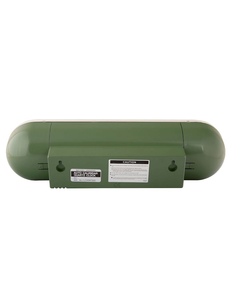 Karlsson Jungle Green Tube Flip Wall Clock - Image 5 of 5