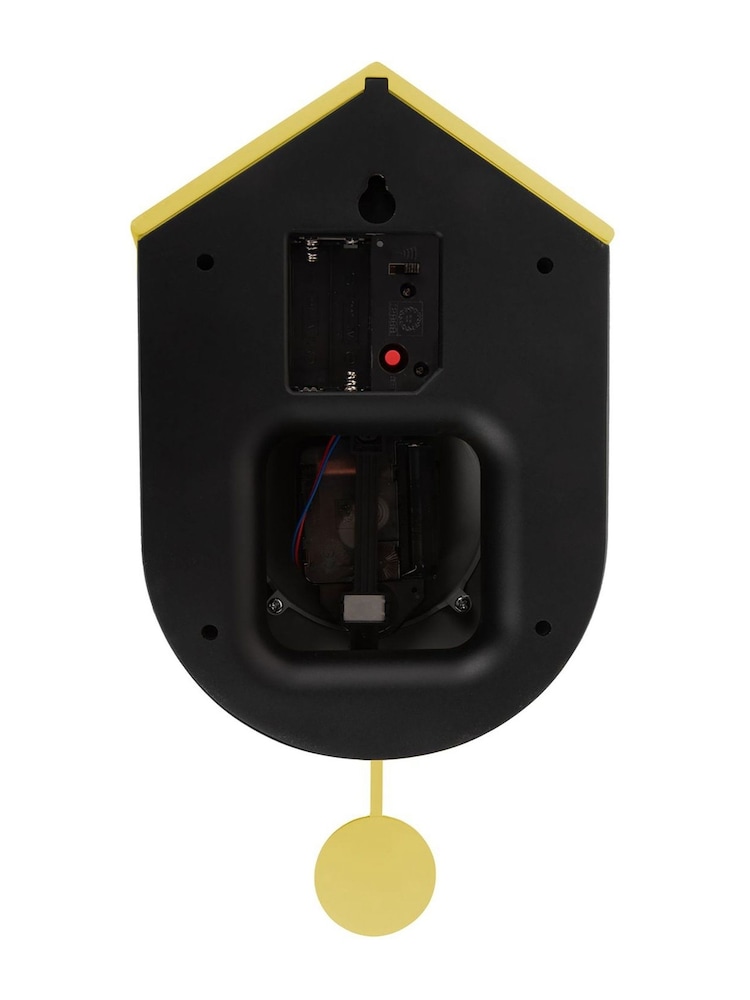 Karlsson Ochre Yellow Soft Yellow Grato Cuckoo Wall clock - Image 5 of 5 Karlsson Ochre Yellow Soft Yellow Grato Cuckoo Wall clock - Image 5 of 5