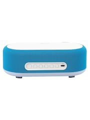 Karlsson Bright Blue Vogue Alarm Clock with Phone Charger - Image 5 of 5