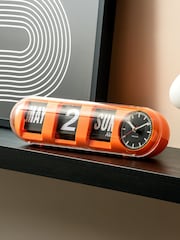 Karlsson Orange Tube Flip Wall clock - Image 1 of 5