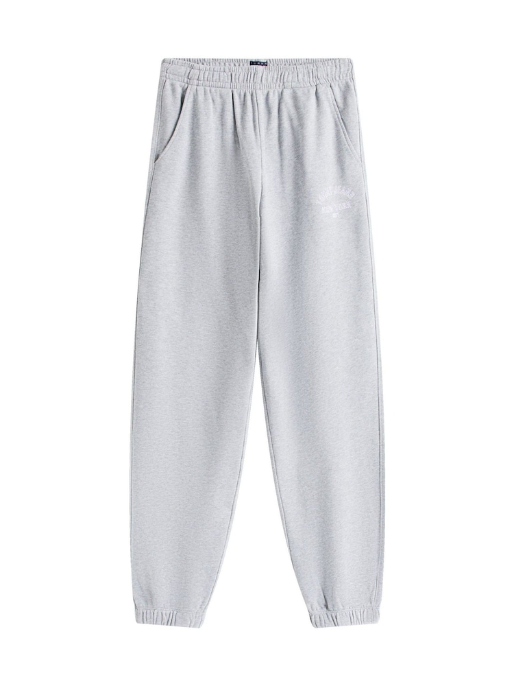 Tommy Jeans Grey Varsity Relaxed Joggers - Image 5 of 5