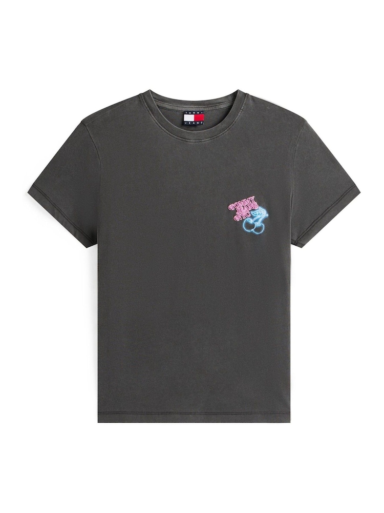 Tommy Jeans Back Graphic Crew Neck T-Shirt - Imagen 5 de 5