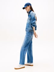 Tommy Hilfiger Blue Layla High Rise Slim Straight Jeans - Image 2 of 5