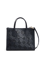 Tommy Hilfiger Blue Tote City TH Monogram Tote Bag - Image 1 of 5