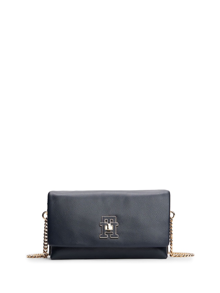 Tommy Hilfiger Blue Modern Turn Lock Cross-Body Bag - Image 2 of 5