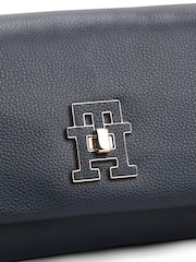 Tommy Hilfiger Blue Modern Turn Lock Cross-Body Bag - Image 4 of 5