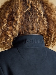 Joules Official Burghley Navy Full Zip Heritage Fleece - Image 9 of 11
