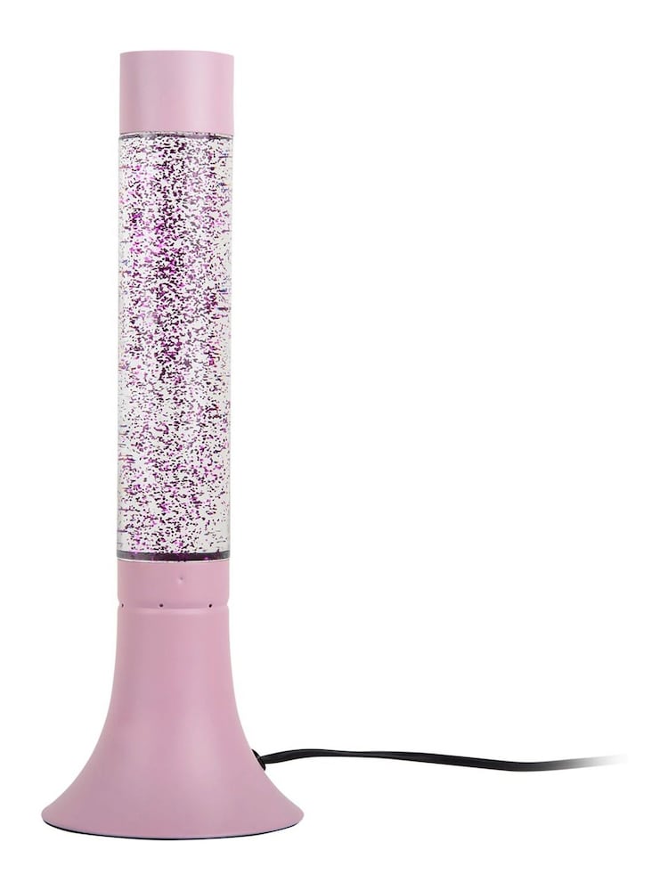 Leitmotiv Soft Pink Astro Glitter Table Lamp - Image 2 of 3