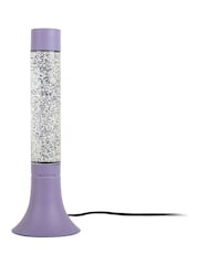 Leitmotiv Soft Purple Astro Glitter Table Lamp - Image 2 of 3