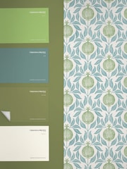 Graham & Brown Blue & Green Apple of Grenada 10M Wallpaper - Image 4 of 4