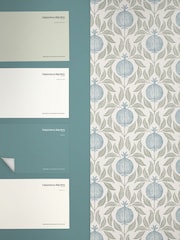 Graham & Brown Blue and Green Apple of Grenada 10M Wallpaper - Image 4 of 4