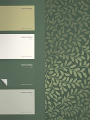 Graham & Brown Olive Gilded Leaf 10M Wallpaper - Image 4 of 4