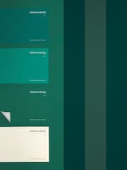 Graham & Brown Teal Quartet 10M Wallpaper - Image 3 of 4