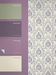 Graham & Brown Mauve & Sage Apple of Grenada 10M Wallpaper - Image 4 of 4