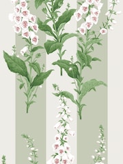 Graham & Brown Sage Foxglove 10M Wallpaper - Image 2 of 4